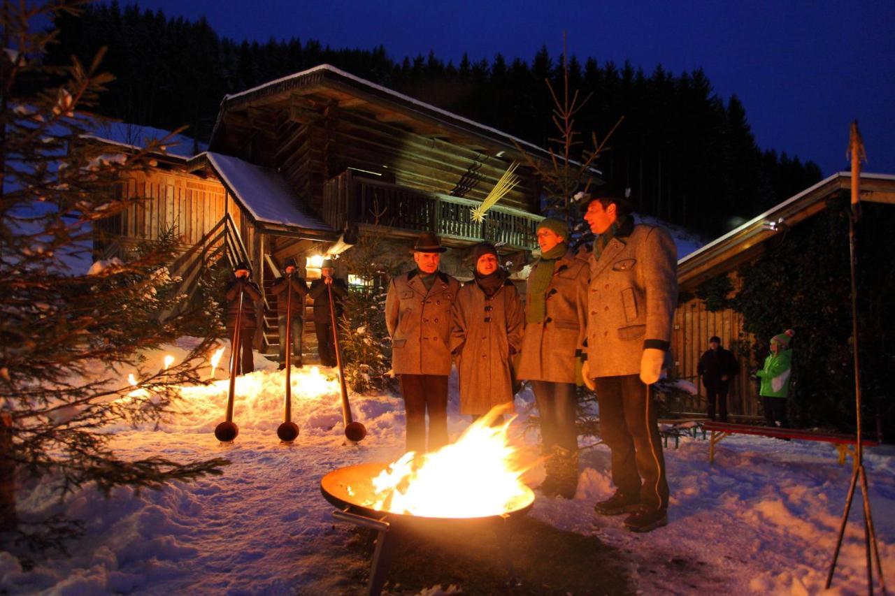 Naturhotel Huettenwirt Im Grossarltal Hüttschlag エクステリア 写真