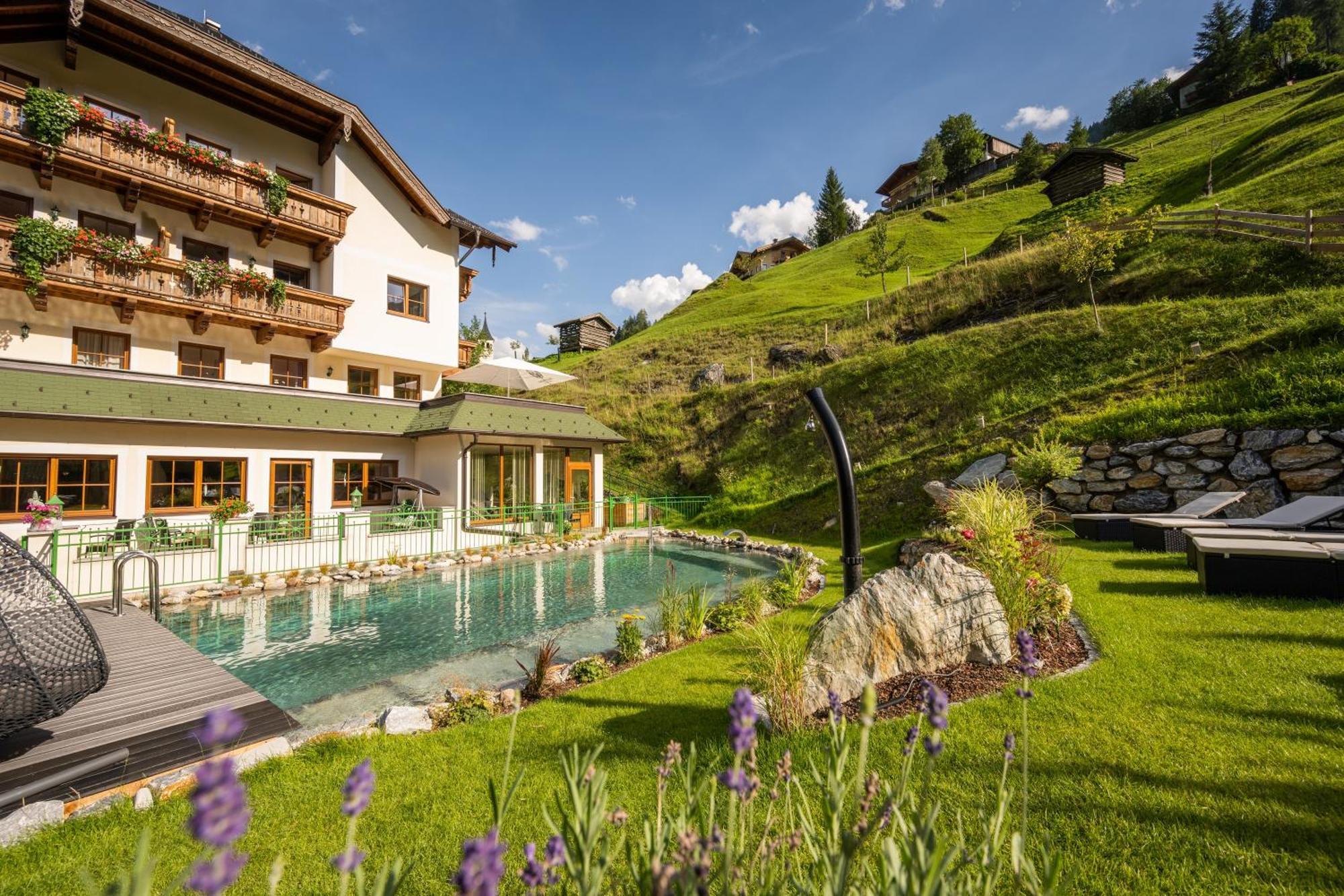 Naturhotel Huettenwirt Im Grossarltal Hüttschlag エクステリア 写真