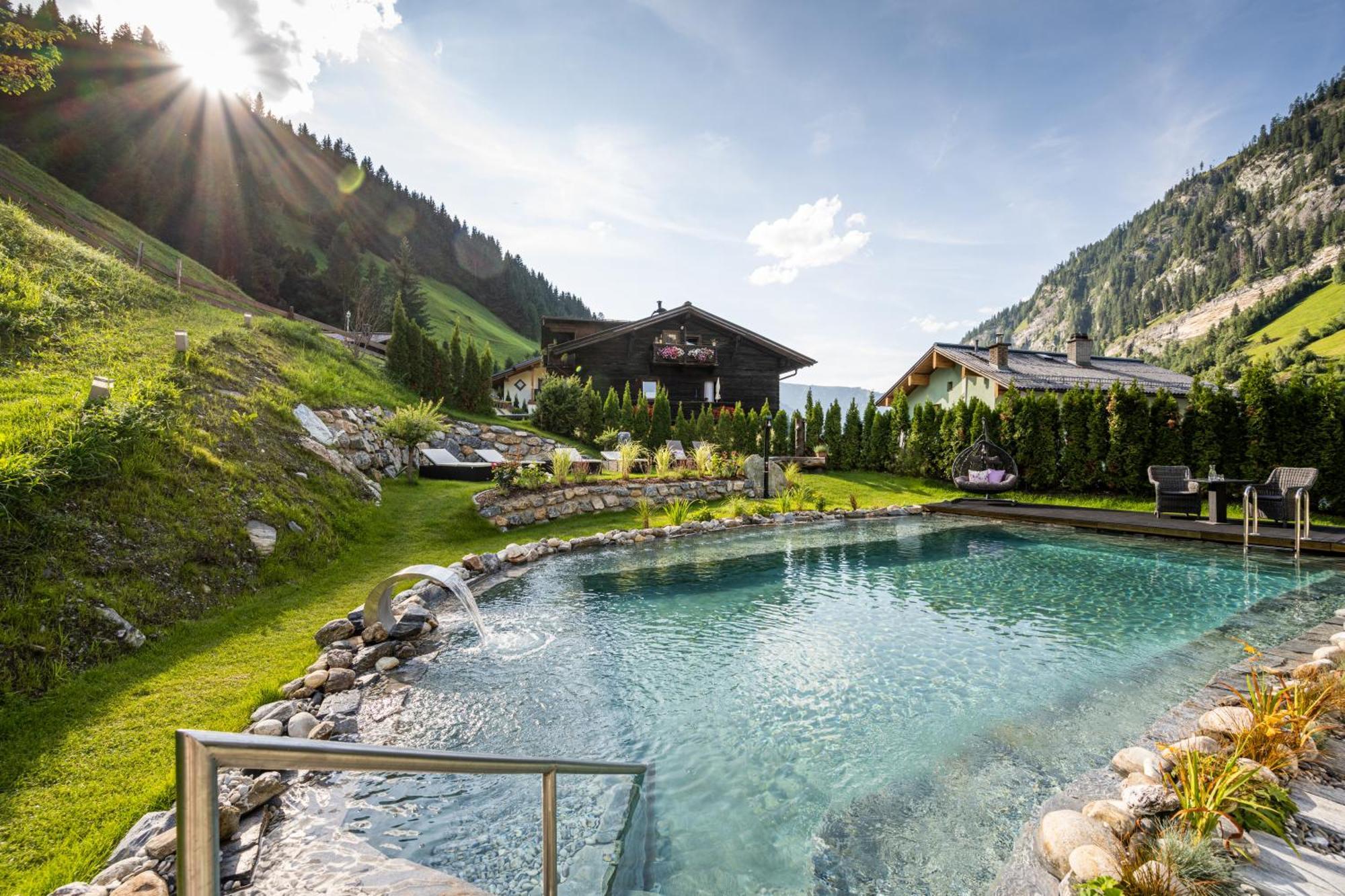 Naturhotel Huettenwirt Im Grossarltal Hüttschlag エクステリア 写真
