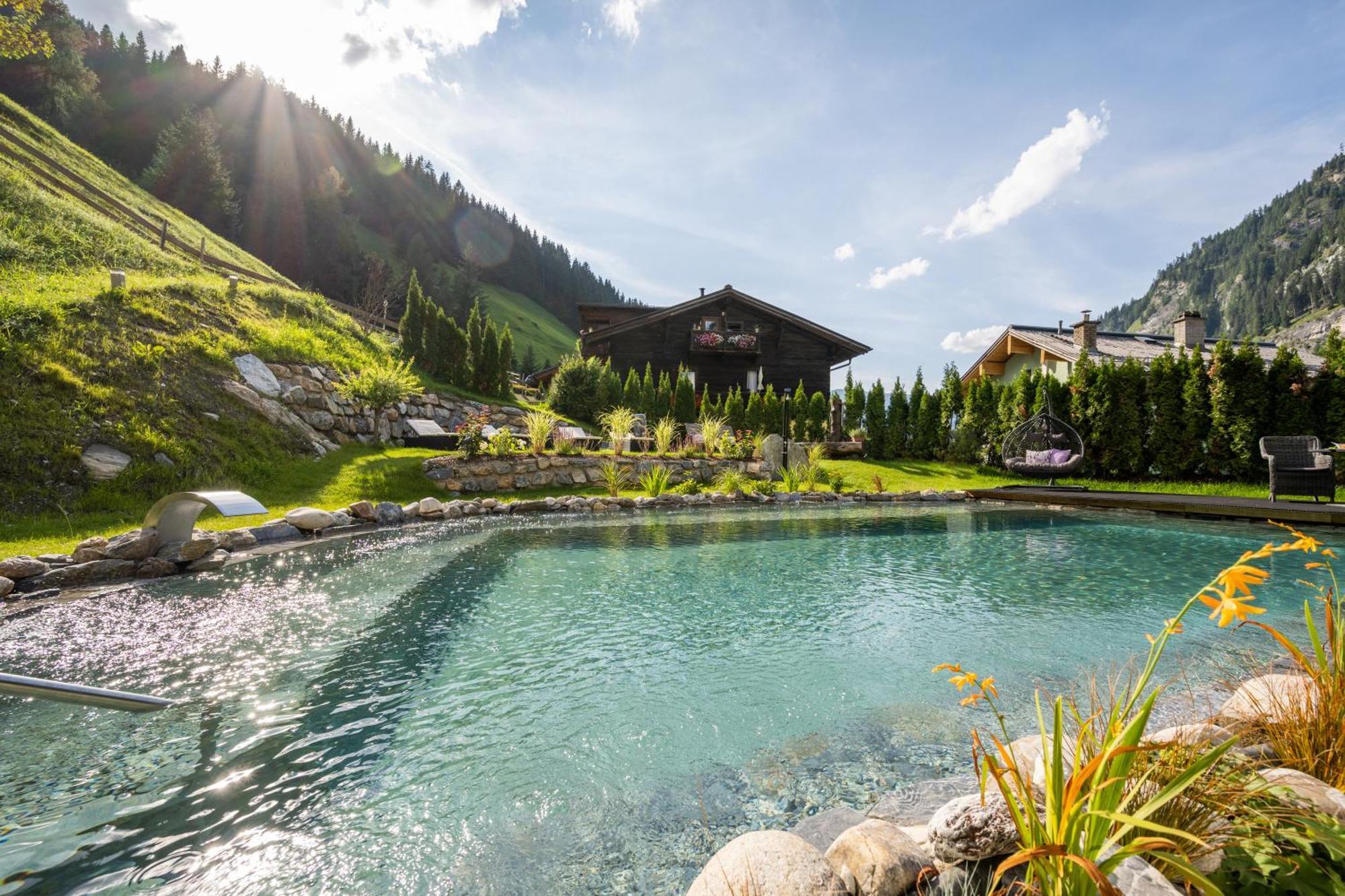 Naturhotel Huettenwirt Im Grossarltal Hüttschlag エクステリア 写真