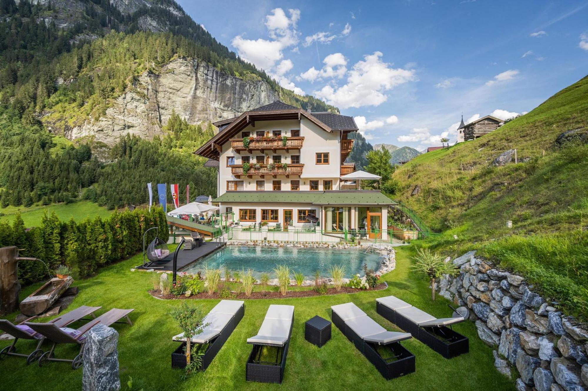 Naturhotel Huettenwirt Im Grossarltal Hüttschlag エクステリア 写真